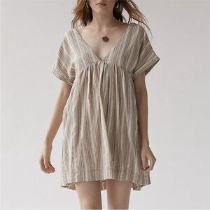 Urban Outfitters Striped Serendipity Babydoll Dress Size XS NWT